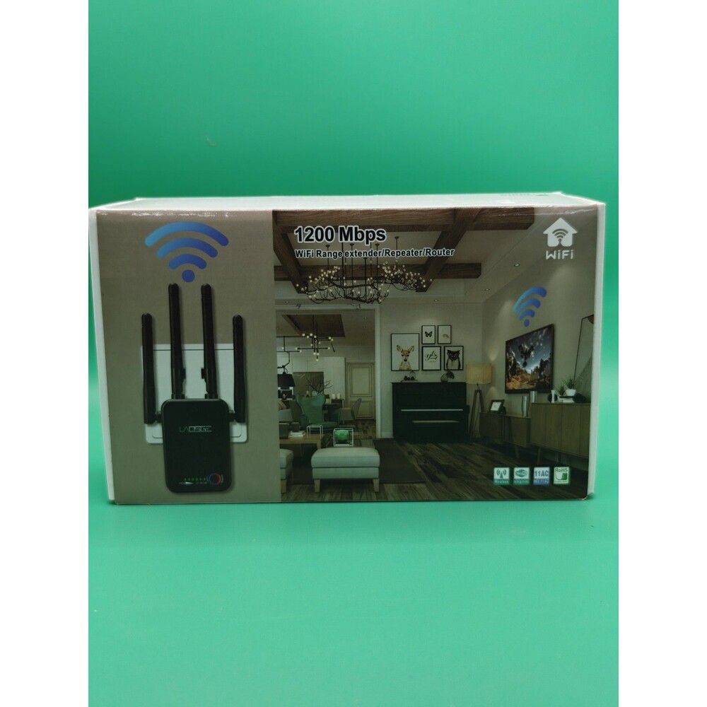 WiFi Range Extender 1200Mbps Wireless Amplifier Router Signal Booster
